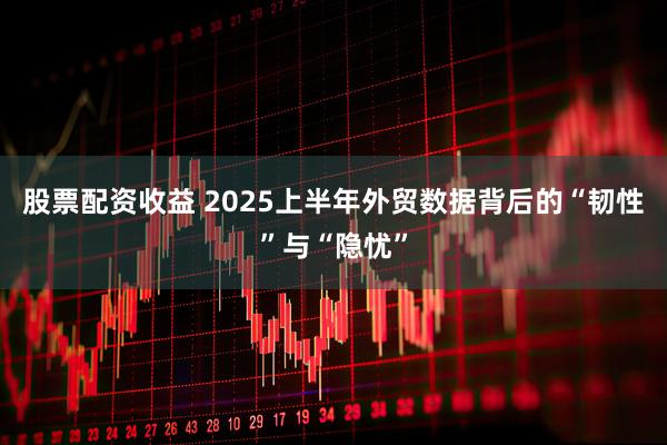 股票配资收益 2025上半年外贸数据背后的“韧性”与“隐忧”